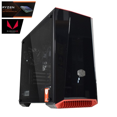 Gamer PC WN02 (Ryzen 5 2400G, 16GB, Vega 11, 240GB SSD, 1TB HDD) Fortnite Edition