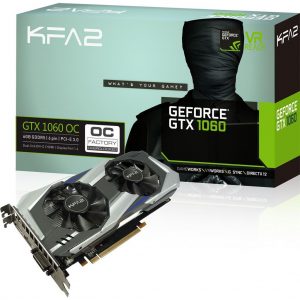 6GB KFA2 GeForce GTX 1060 OC Aktiv PCIe 3.0 x16 (Retail)