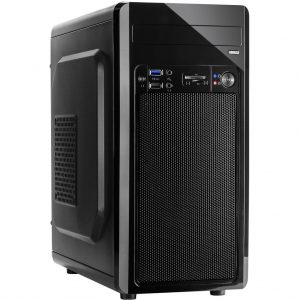 Inter-Tech MC-02 AMD Kompakter Office PC L1