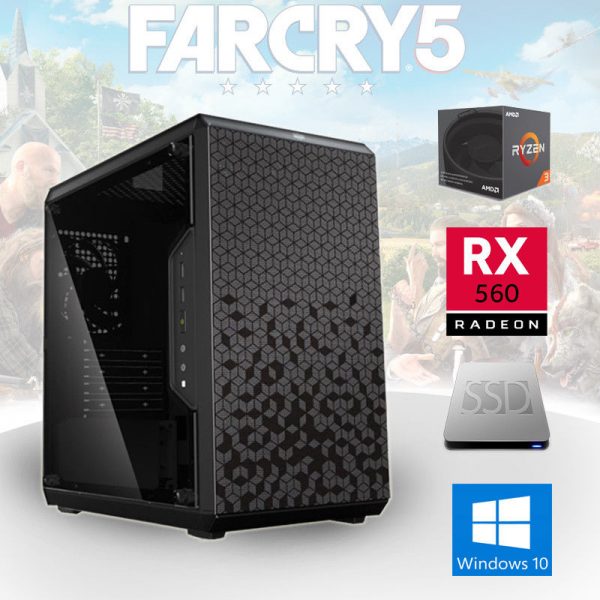 Gamer PC WN04 (Ryzen 3 2200G, 8GB, RX 560 4GB, SSD) Far Cry 5 Edition