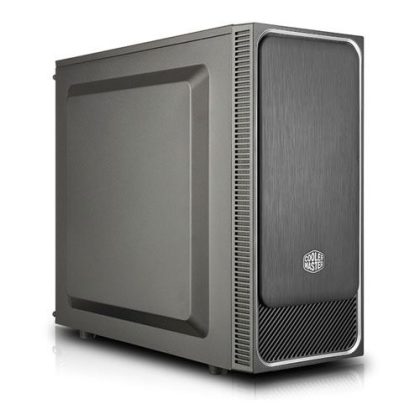 Cooler Master MasterBox E500L Midi Tower schwarz silber