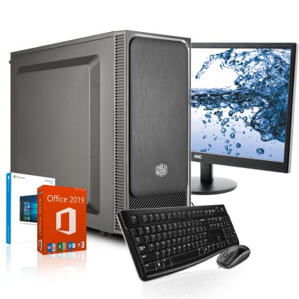 Intel Komplett Office PC IN3600 (Core i3-10100, 8GB DDR4, SSD)