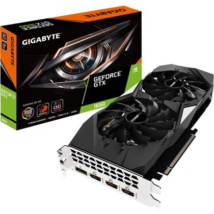 4GB Gigabyte GeForce GTX 1650 GAMING OC 4G
