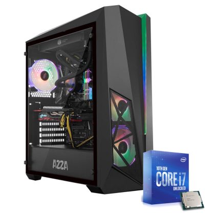 4K High End RGB Gaming PC i710700 (Core i7-10700K, 16GB DDR4, RTX 2080 Super, 500GB SSD)