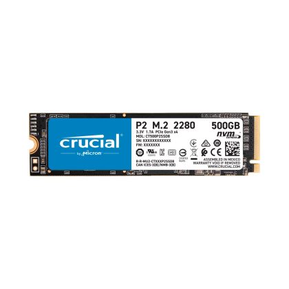 500GB Crucial P2 3D NAND M.2 NVMe