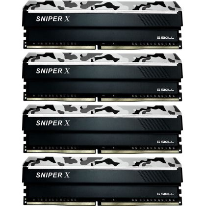 64GB G.Skill SniperX Urban Camouflage DDR4-3200 DIMM CL16 Quad Kit