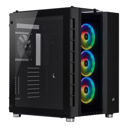 Corsair Crystal Series 680X RGB schwarz, Glasfenster