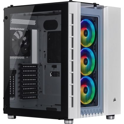 Corsair Crystal Series 680X RGB weiß, Glasfenster