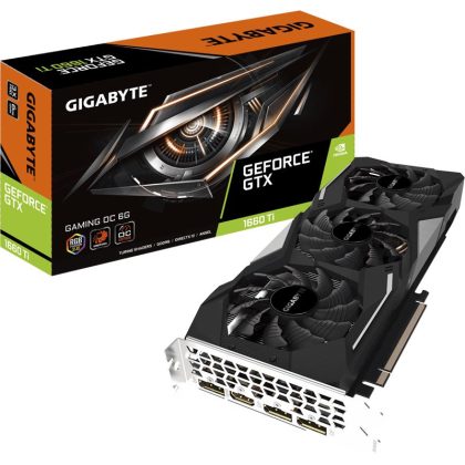6GB Gigabyte GeForce GTX 1660 Ti GAMING OC