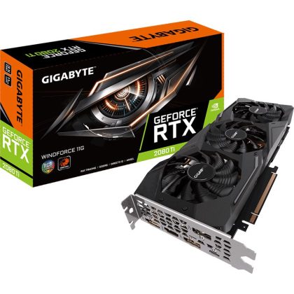 11GB Gigabyte GeForce RTX 2080 Ti Windforce