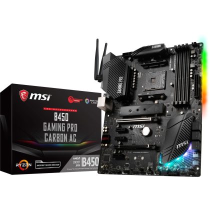 MSI B450 Gaming Pro Carbon AC WiFi BT 5.0