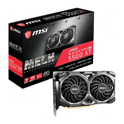4GB MSI Radeon RX 5500 XT Mech 4G OC