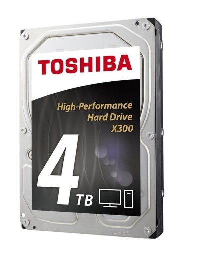 4000GB Toshiba X300 High-Performance HDWE140UZSVA 128MB 3.5" (8.9cm) SATA 6Gb/s