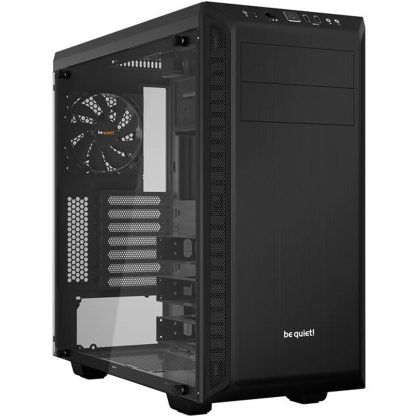 be quiet! Pure Base 600 schwarz, Glasfenster