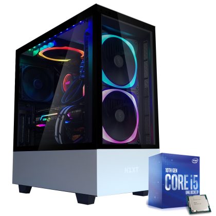 RGB Gaming PC i9400 (Intel Core i5-10600K, 16GB DDR4, 500GB SSD)