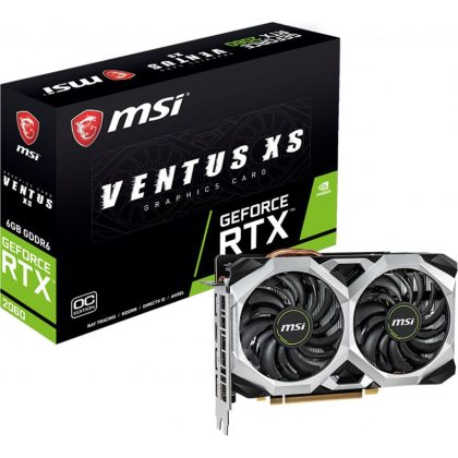 6GB MSI GeForce RTX 2060 VENTUS XS 6G OC