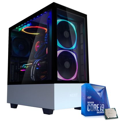 Intel High End RGB Gaming PC G1900 (Intel Core i9-10900K, 32GB DDR4, 240GB SSD)