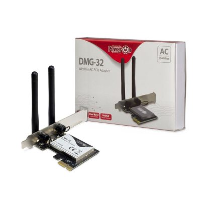 Inter-Tech "PowerOn" DMG-32 WiFi PCIe Adapter