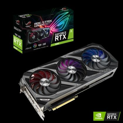 GeForce RTX 3080 ROG Strix 10G, 10240 MB GDDR6X