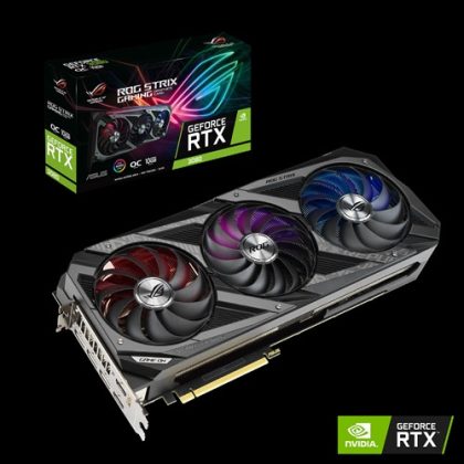 GeForce RTX 3080 ROG Strix O10G, 10240 MB GDDR6X