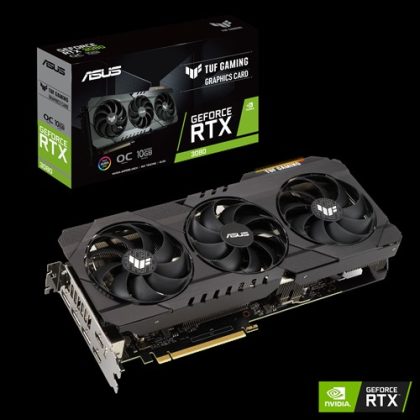 GeForce RTX 3080 TUF Gaming O10G, 10240 MB GDDR6X