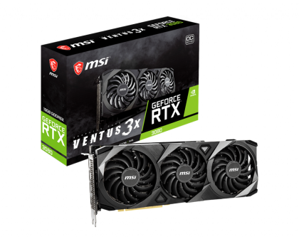 GeForce RTX 3080 Ventus 3X 10G OC, 10240 MB GDDR6X