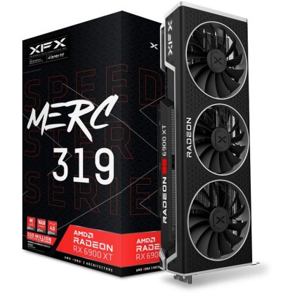 16GB XFX Radeon RX 6900XT MERC319 BLACK DDR6 Drei-Lüfter 256bit