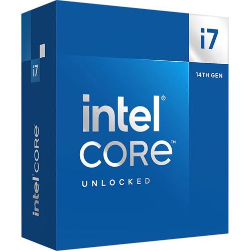 Intel® Core™ i7-14700K Desktop Processor 20 cores (8 P-cores + 12 E-cores) up to 5.6 GHz