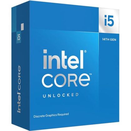 Intel Core i5-14600KF Prozessor, 6 Performance + 8 Effizienz-Kerne, 20 Threads, 3.5-5.3 GHz, boxed ohne Kühler, günstig kaufen