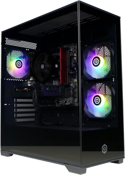 Gaming PC – Intel Core i5-12400F Nvidia RTX 5060 16 GB RAM 1 TB NVMe SSD Windows 11 RGB Design