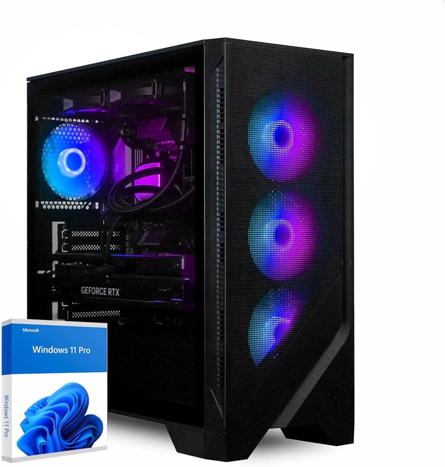 Gaming PC – Intel Core i9-14900KF Nvidia RTX 5070 Ti 32 GB DDR5 1 TB SSD Windows 11 Pro RGB Design
