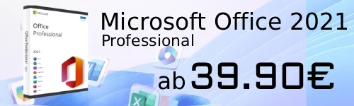 Office 2021 Professional Banner